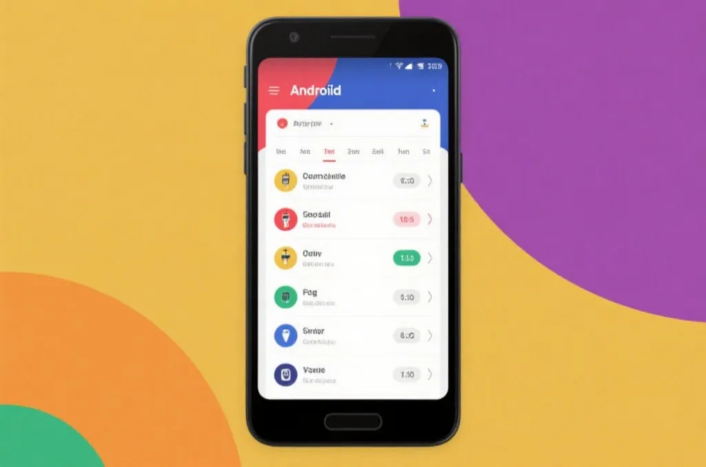 Android智慧型手機桌面自定義大小的體育賽程小部件示意圖